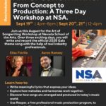 Art of Songwriting Workshop: From Concept to Production