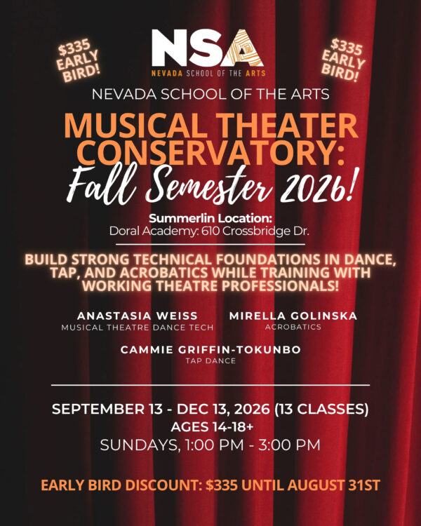 Las Vegas Musical Theatre Conservatory: Fall Semester 2026